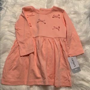 Carters long sleeve dress